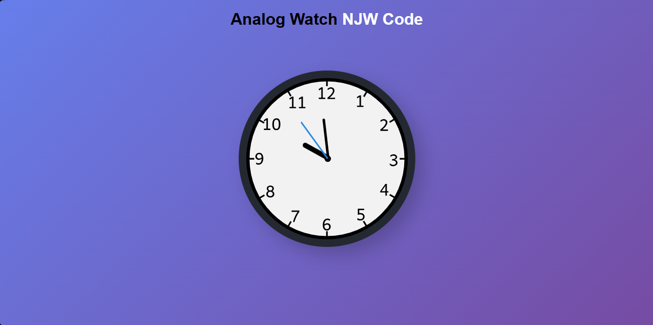 analogWatch